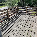 großer Balkon