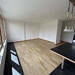 Blick in den großen Wohnraum, ca. 25 m²